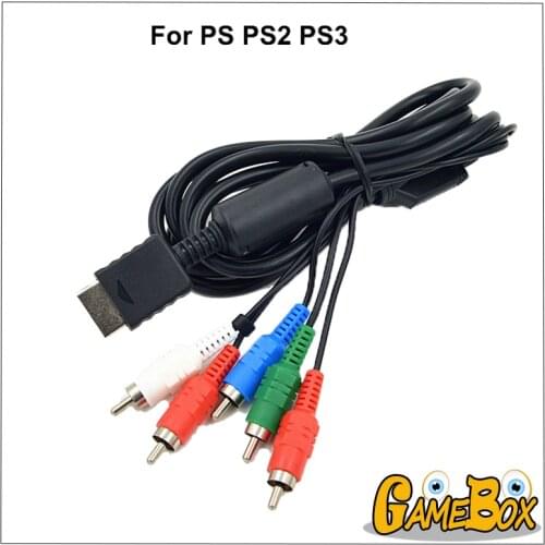 High Definition Line Cable for Sony PS3 Component AV/YPbPr Audio Video HDTV Cable for PS3 PS2 Console