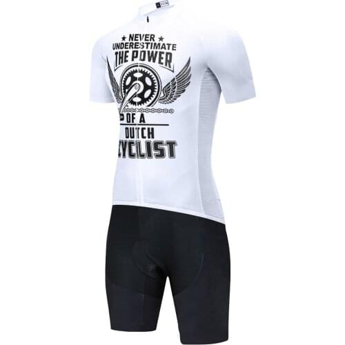 2021 New Team Netherlands Mens Cycling Jersey Set MTB Kit Short Sleeve Suit Bike Maillot Ciclismo Bicicleta Roupa Ciclismo