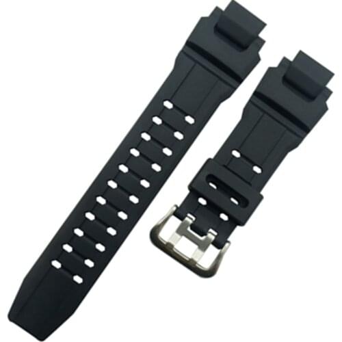 Strap Black Men Sport Watch band for G-shock Watches Replacement Wristband Women Rubber watch Strap DIY Replace