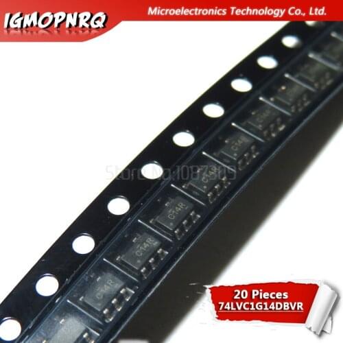 20pcs SN74LVC1G14DBVR SN74LVC1G17DBVR SN74LVC1G3157DBVR SN74LVC1T45DBVR SOT23