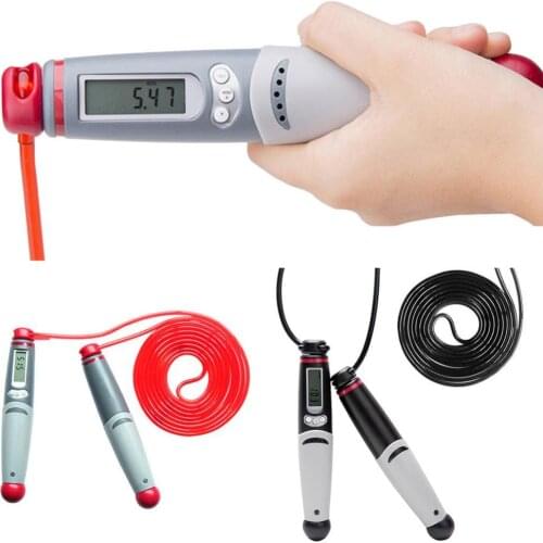 Sports Fitness Adjustable Fast Speed Counting Jump Rope Counter Skipping Wire
