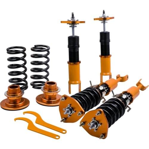 Coilover Suspension Struts Adj. for Nissan For Infiniti G35 350 Z Roadster Z33 Coupe Convertible for 2003-2007 2003-2009 350Z