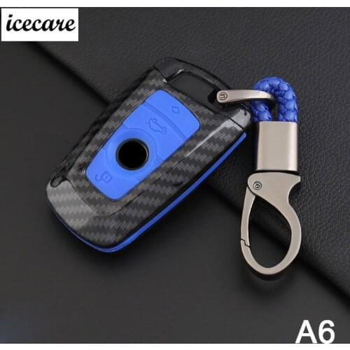Carbon Fiber Silicone Car Key Case wallet for BMW 520 525 f30 f10 F18 118i 320i 1 3 5 7 Series X3 X4 M3 M4 M5 Car Styling