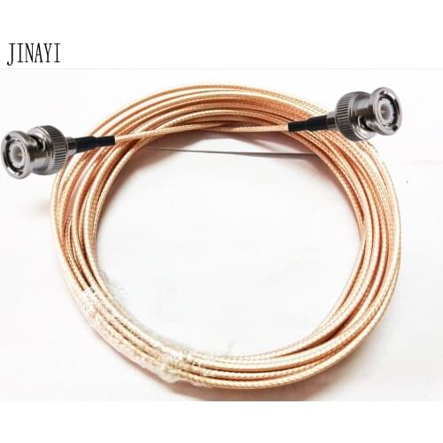 10 pcs BNC male Plug to BNC Male Plug Pigtail cable RG179 75ohm for Wifi 15cm 20cm 30cm 50cm
