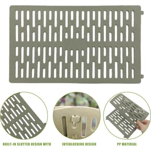 3 Pack Plant Tree Trunk Protector Weather-proof Plastic Guard Prevent Trimmers, Lawnmowers, Rodents From Damaging The Bark