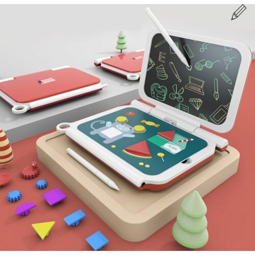 Kids DIY LCD Drawing Graphics Multifunctional Writing Board 10 "foldable Graffiti Drawing Writing Toy For Boy Girl Holiday Gifts