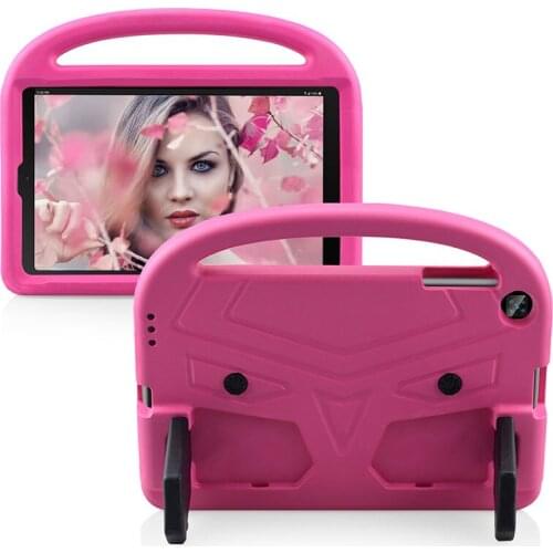 Kids Safe Shockproof EVA Portective Case with Handle and Kickstand for Samsung Galaxy Tab A 10.1 2019 SM-T510 SM-T515 Tablet+Pen