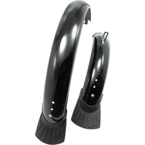 16 20 24 26 inch Bicycle Fender Mudguard Double Bracing Adjustable Size for MTB Bike Front and Rear Mud Guard Chrome plastic