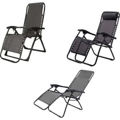 2021 New Universal Gravity Chair Folding Recliner Replacement Cloth Breathable Mesh Outdoor Patio Deck Chair Cover Cushion
