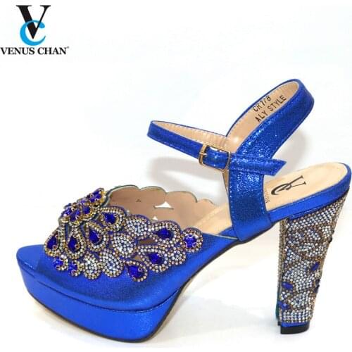 New Fashion Women Sandals Elegant Nigerian Women Pumps Shoe for Party High Quality African Special Materials High Heels 10.5CM