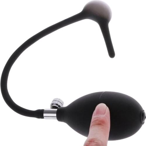 New Inflatable Urethral Stretching Plug Catheter Dilator Silicone Urethral Sound