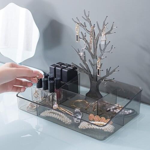 1PCS Jewelry Stand Display Jewelry Tray Tree Earring Holder Necklace Ring Pendant Bracelet Display Storage Racks