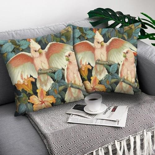 Peacock Cushion Cover Chinese style cushion pillow cover Home Decoration Pillowcase classical Pillows Cases for Sofa Funda Cojin