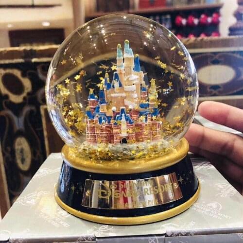 Shanghai Disney Dream Castle Princess Castle Sequin Crystal Ball Ornaments Souvenirs Victory Gifts AG2359