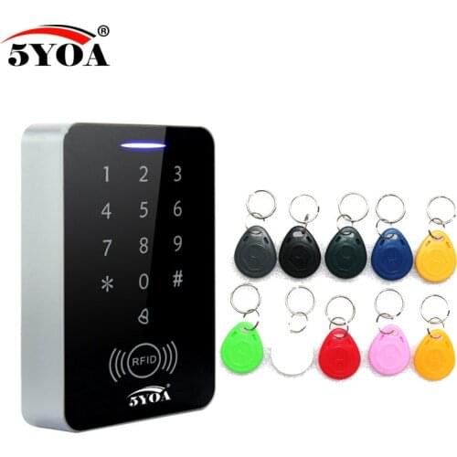 Door RFID Access Control System Security Proximity Entry Door Lock strong anti-jamming Induction distance Support the iron door
