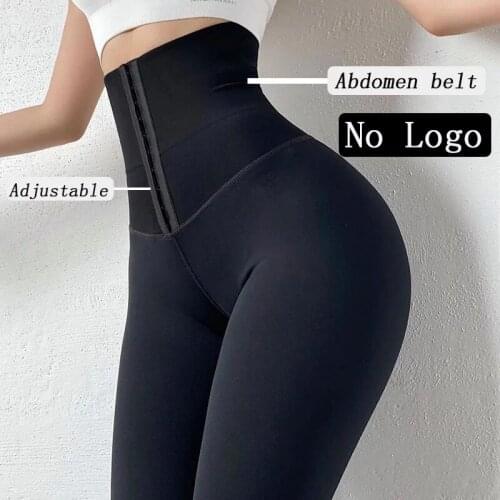 Shrink Abdomen High Waisted Yoga New Pants Workout Legging Sports Women Fitness Gym Leggings Running Training Tights Activewear