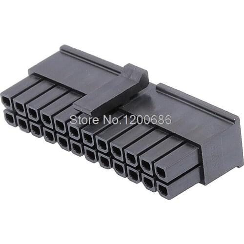 24P 430252400 Micro-Fit 3.0 Receptacle Housing Dual Row 24 Circuits 24p 24pin 3.0 Plug Housings 43025