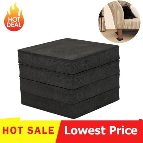 4Pcs Square Washing Machine Anti Vibration Pad Shock Pads Refrigerator Mute Mat Home Mat Refrigerator Floor Furniture Protectors