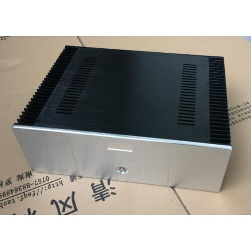 BZ4315L All Aluminum Housing Amplifier Chassis Class A Amp Case DIY Audio Box 430MM*150MM*311MM