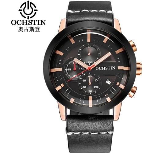 Reloj Hombre OCHSTIN Brand Fashion Casual Business Watches Men Date Waterproof Quartz Mens Watches clock relogio masculino