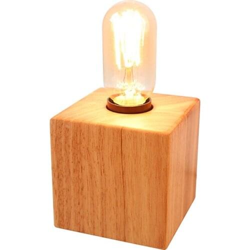 DARHYN solid wood table lamp retro living room bedroom bedside lamps household childrens room decorative lighting solid woods