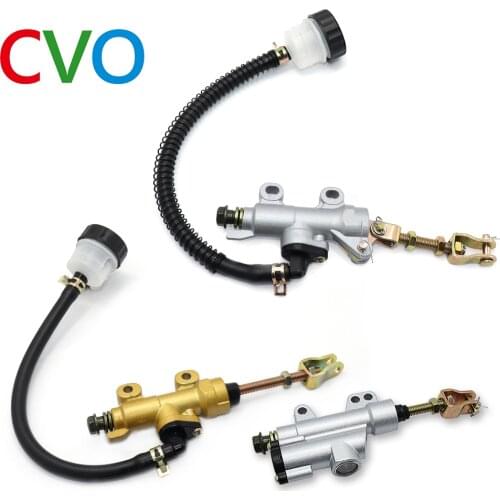 New Motorcycle Rear Hydraulic Brake Master Cylinder Pump For 50cc 70cc 110cc 125cc 150cc 250cc Thumpstar ATV Pit Pro Dirt Bike
