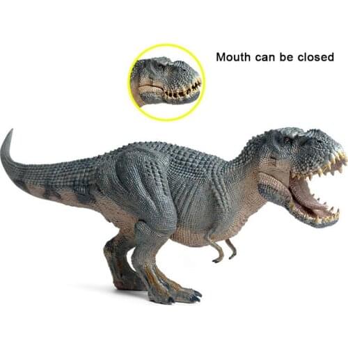 Tyrannosaurus Rex Dinosaur Model Blue Tyrannosaurus Animal Toys Simulation Decoration Figures Jurassic Gifts Action M L8N2