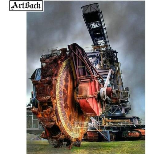 5d diamond painting locomotive fire picture full square & round motorcycle diamond mosaic canvas diamond embroidery crafts