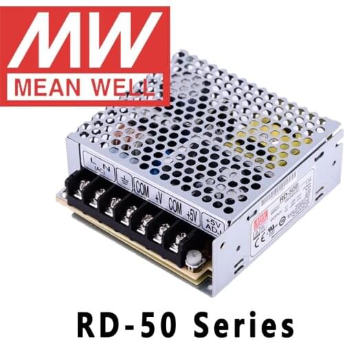 Mean Well RD-50 Dual Output Switching Power Supply meanwell AC/DC 50W 5V 12V 24V