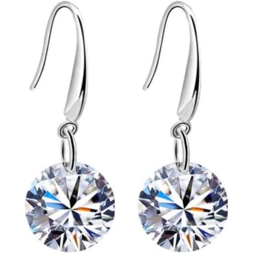 Wholesale Jewelry Earring Gift Women Statement Jewelry Trendy pink Cats Eye Stone Acrylic Drops Earrings Brand Dangle For Women