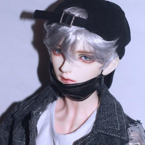 BJD doll wig suitable for 1-3 1-4 1-6 SIZE fashion male baby wig imitation mohair doll accessories