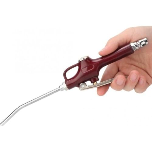 Strong Pressure Pneumatic Dust Blower Gun Stainless Steel Air Dust Blower Compressor Cleaner Spray Gun Vehicle Car Cleaning Tool