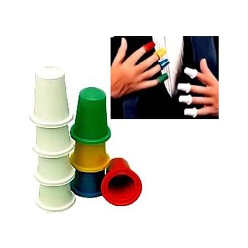 Pro Thimbles set (Multicolor, 8pairs) Magic Tricks Stage Cose Up Magia Appearing Vanishing Magie Illusion Gimmick Props Magica