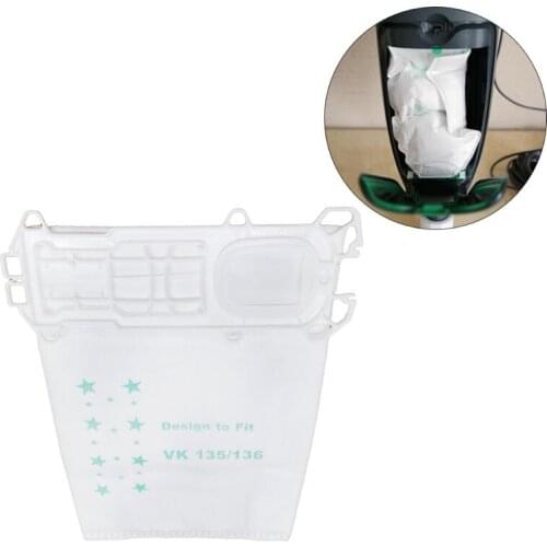 Vacuum Cleaner Dust Collector Bags Replacement Accessory Fit for VORWERK VK135 VK136 Sweeping Machine