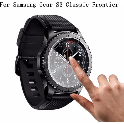 For Gear S3 Classic Tempered Glass Scratch resistant For Samsung Gear S3 Frontier Smart watch Film Screen Protector Anti Scratch