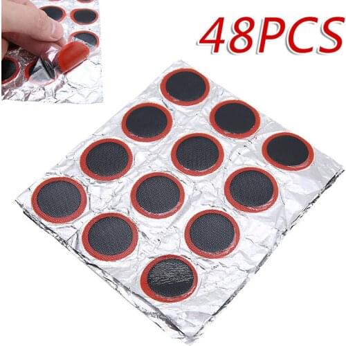1 Set Tire Patches Repair Tool Kits Bike Tyre Tube Bicycle Puncture Patches Cycle Puncher Glueless Tools Part