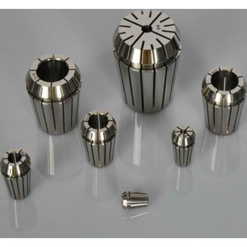 10pcs/Lot ER8 Spring Collet Chuck Set 1mm to 5mm Tool Bit Holder for CNC Engraving Milling Lathe Chuck