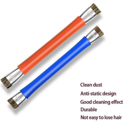 2pcs Hard Cleaning Brush ESD Anti Static Clean Dust Tools for CellPhone Tablet PC Motherboard PCB BGA CPU CHIP Repair Tool
