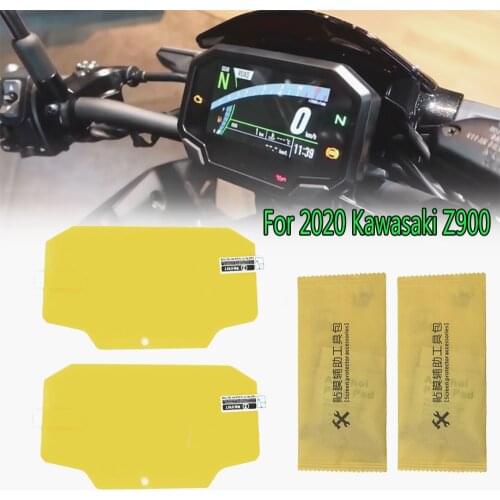 2 PCS Z900 Screen Protector Cluster Anti Scratch Dashboard Cover Instrument Protective Film For Kawasaki Z 900 Parts