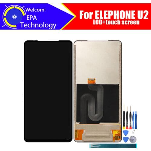 6.26 inch Elephone U2 LCD Display+Touch Screen Digitizer Assembly 100% Original New LCD+Touch Digitizer for U2+Tools