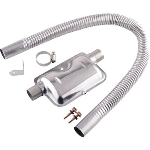 60/150/200CM Car Parking Heater Stainless Steel Exhaust Muffler For Dometic Eberspacher For Webasto / Diesel Heater