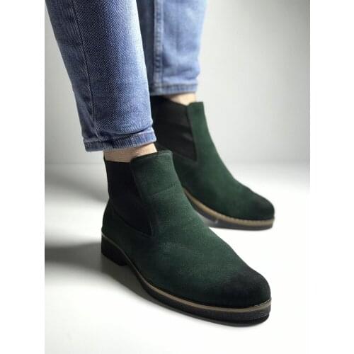 Chelsea Boots For Mens Navy Green Fashion Boots Chelsea Model 2021 Brand New Casual Boots soft Sole Waterproof Men Super Boots
