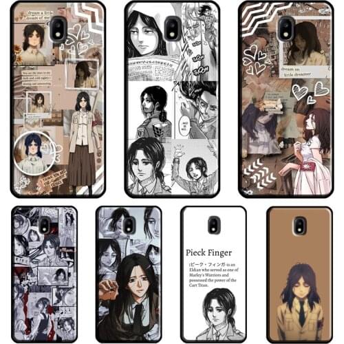 Pieck Finger Attack on Titan Anime For Samsung Galaxy J7 2017 A3 A5 J1 J3 J5 2016 A6 A8 J6 J4 Plus A7 A9 J8 2018 Phone Case