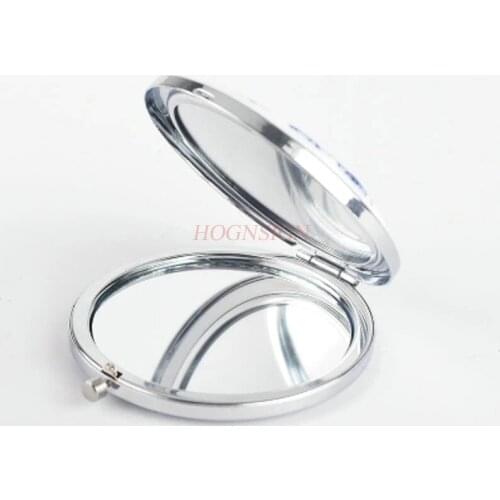 Small Mirror Beauty Salon Ceramic Metal Mirror Portable Folding Mirror Beauty Mirror Small Sale