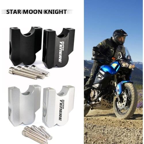 Motorcycle HandleBar Riser Handle Bar Mount Clamp Adapter For Yamaha XT1200Z SUPER TENERE 1200 XTZ1200 XTZ XT Z 2010 - 2020