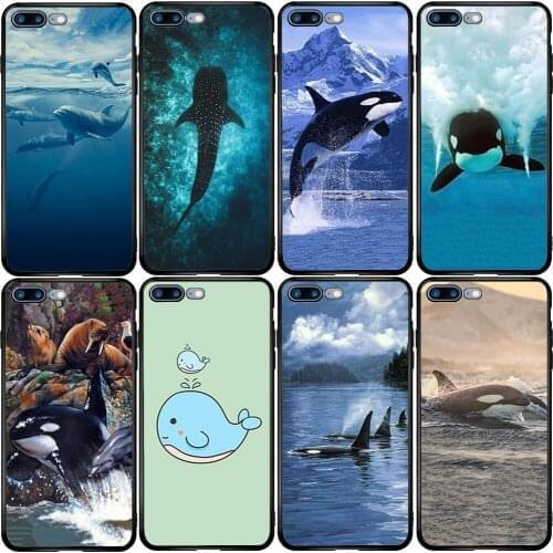 Phone Case for Samsung A5 A6 A7 A8 A10 A20 A30 A40 A50 A60 A70 A80 A90 J3 J4 J5 J6 J8 Plus Killer Whale Orca