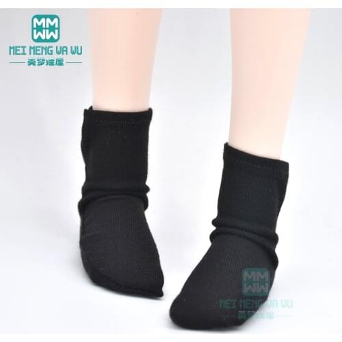 Fits 1/3 1/4 1/6 BJD DD SD MSD YOSD doll fashion Black socks Doll Accessories