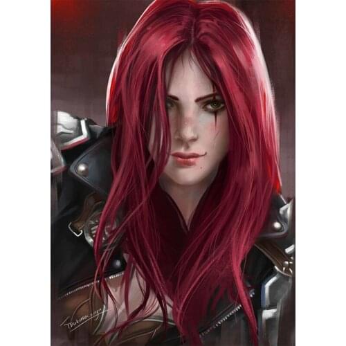 Full Square/Round 5D Diy Diamond Painting Katarina 3D Diamond Embroidery Cross Stitch Flower Handmade Mosaic Home Decor