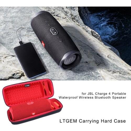 LTGEM Shockproof EVA Hard Case for JBL Charge 4 Portable Wireless Bluetooth Speaker