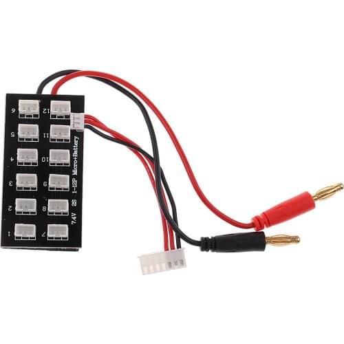 RC Lipo Battery 2S Paraller Charging Board Micro JST-PH 2.0 Plug for Imax B6